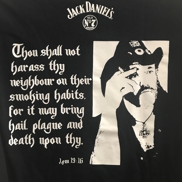 SUPER RARE - LEMMY Jack Daniels Collectible T-shirt - Picture 5 of 6